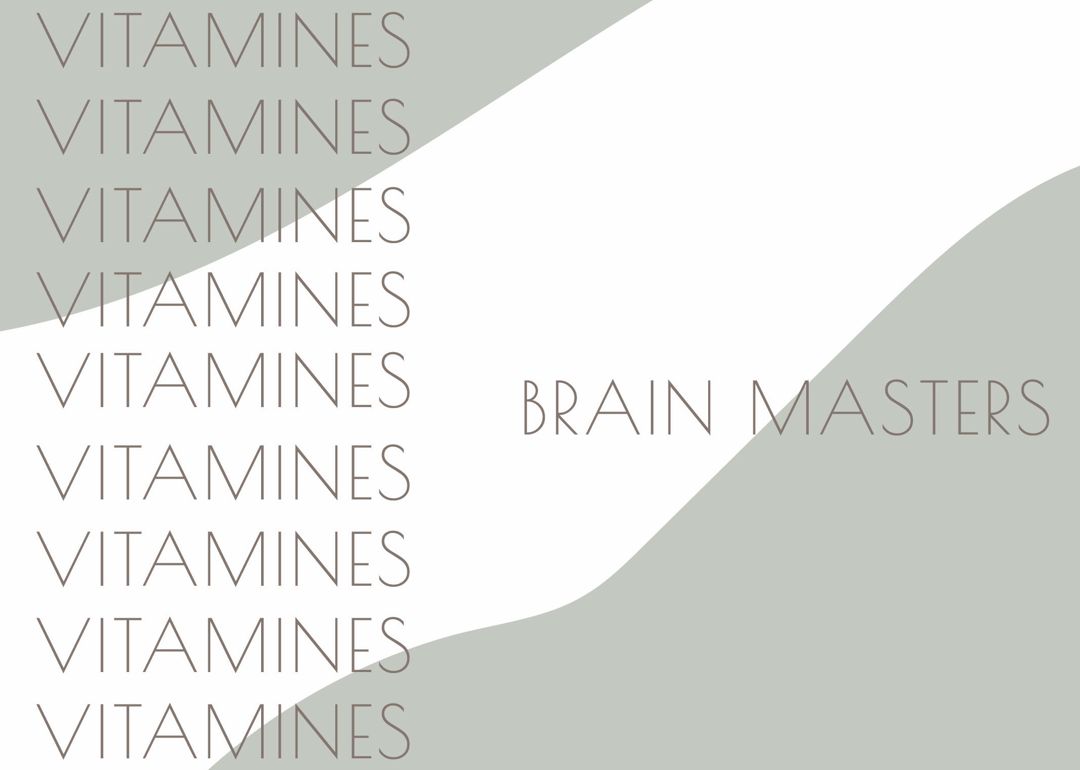 Vitamines brain masters